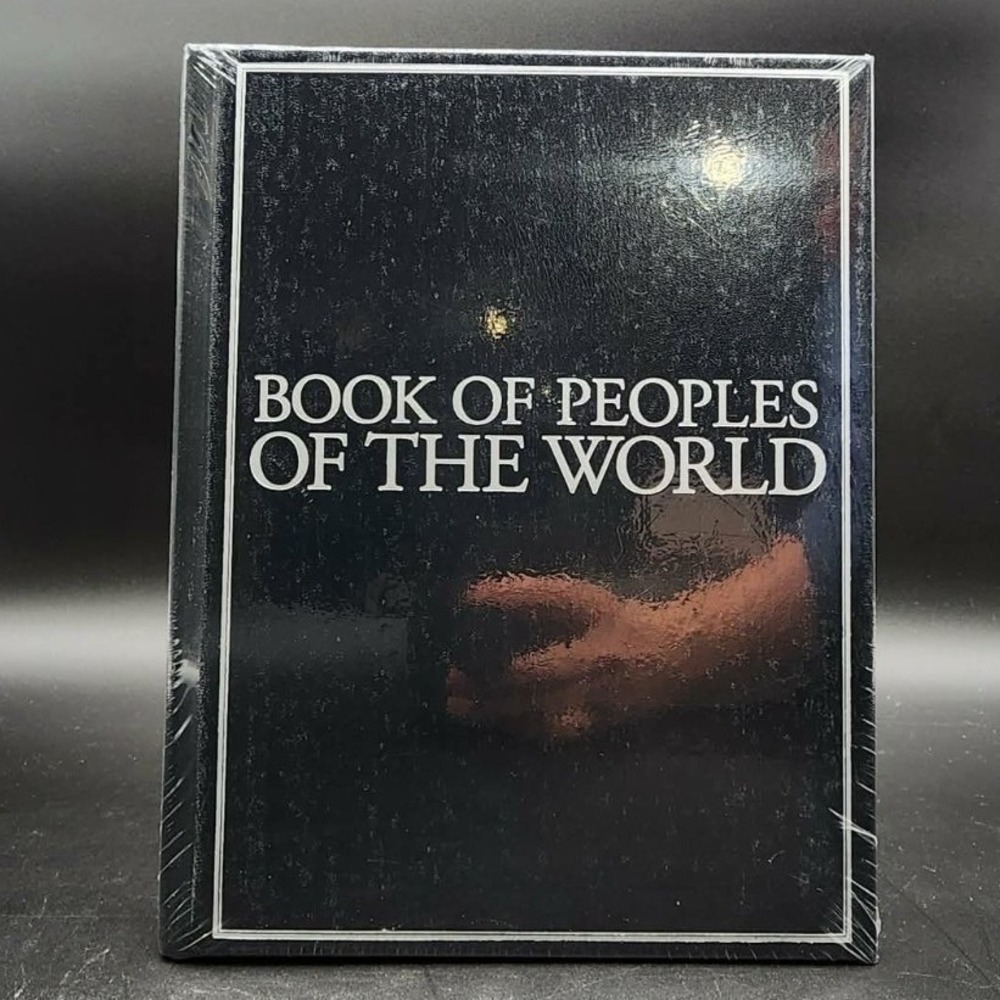 Book of Peoples of the World Hardcover New Old Stock National Geographic Society